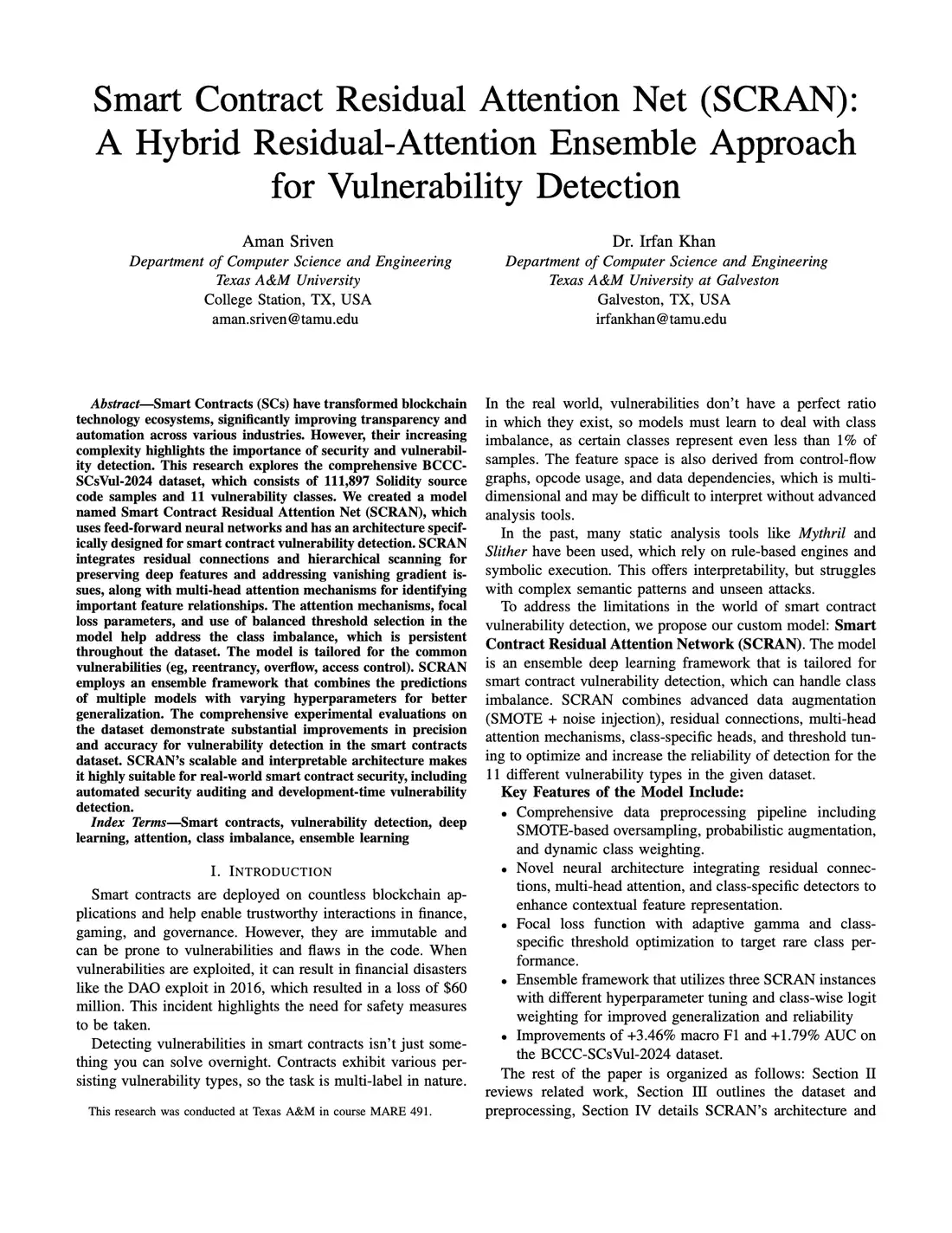 Page 1 of the paper: title, abstract, introduction